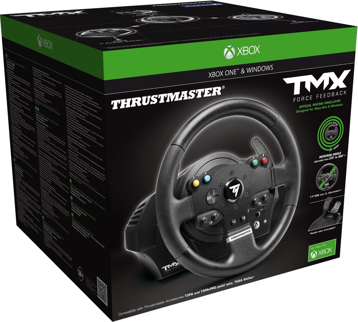 Руль Thrustmaster TMX FFB EU Version XBOX One/PC THR43