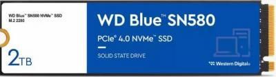 2000 ГБ SSD M.2 накопитель WD Blue SN580 NVMe