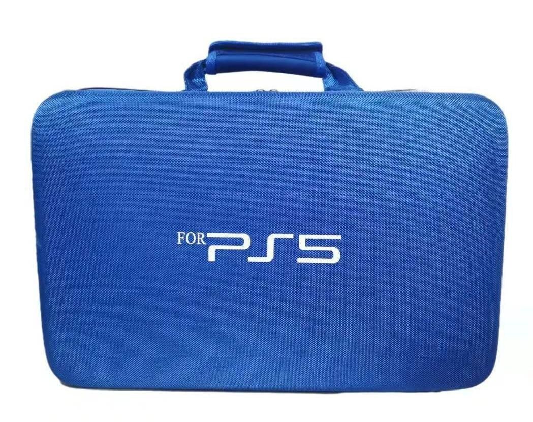 Сумка с надписью For PS5 синий