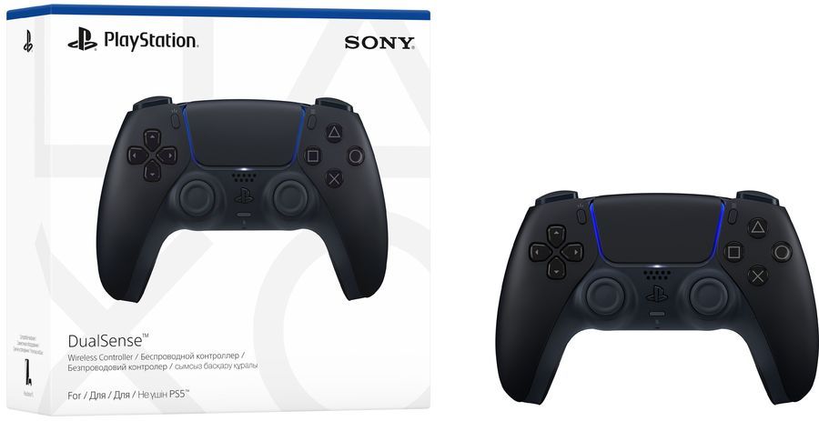 Геймпад беспроводной PlayStation DualSense черный