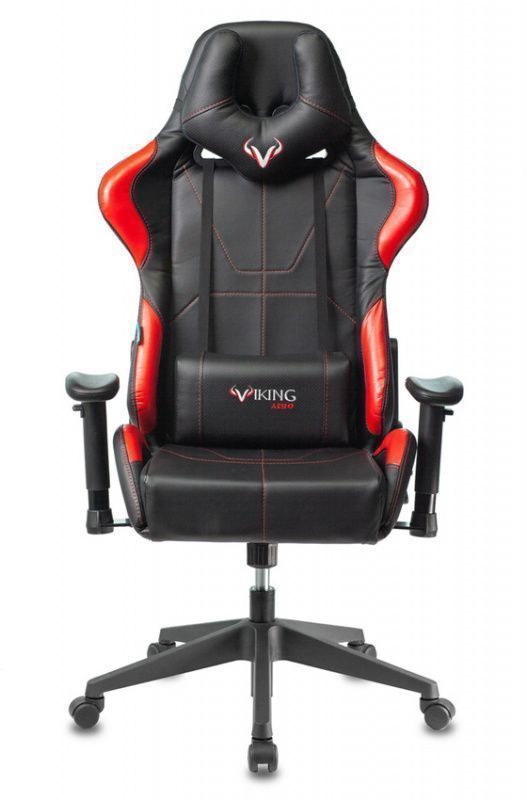 Кресло геймерское Zombie VIKING 5 AERO RED черный/красный